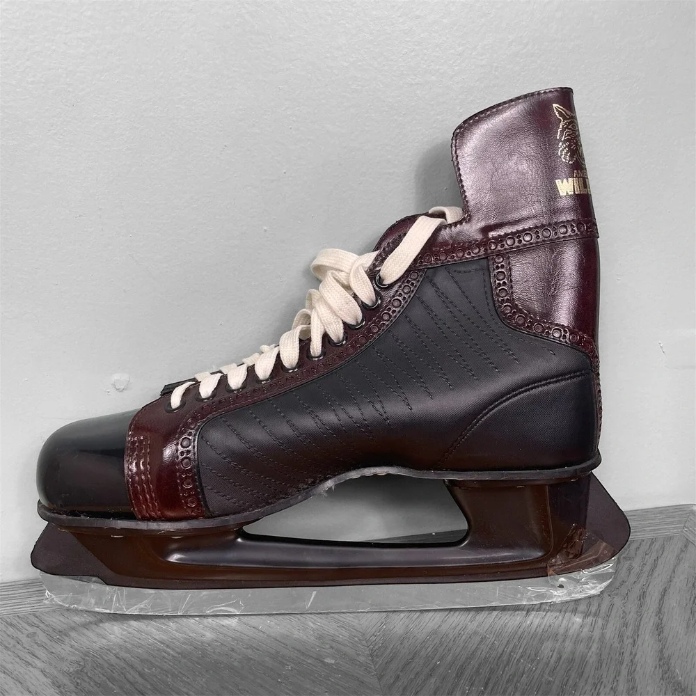 American Wildcat Vintage Ice Skates Adult Size‎ 12